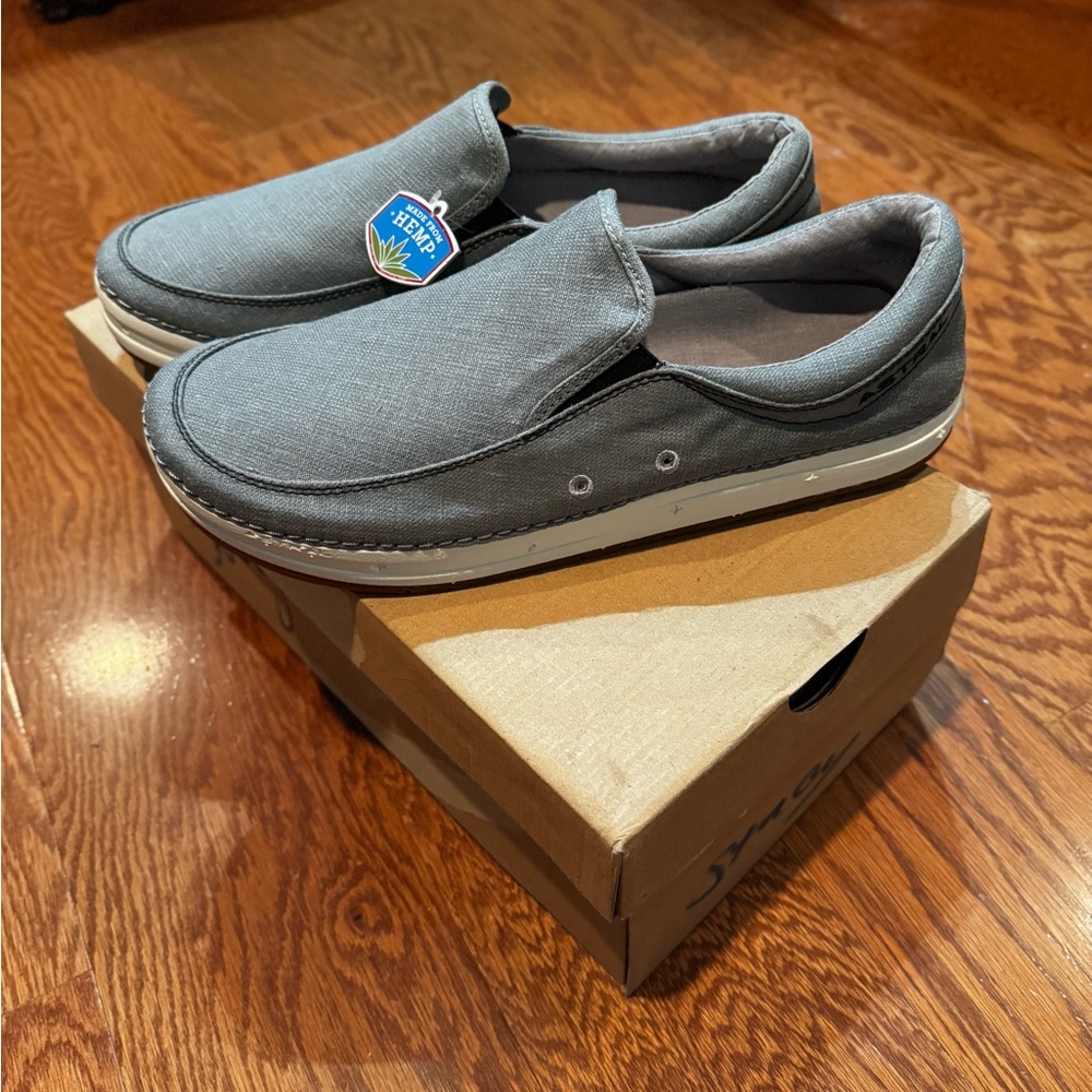 Astral brand. the hemp baker W’s. Granite Gray in color. Size 10 in women’s.